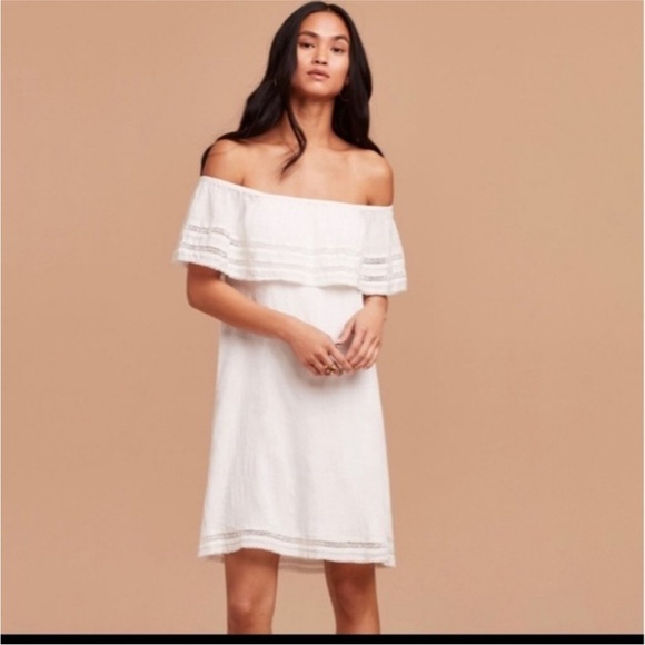 Aritzia Wilfred Emmie Dress. Size Small. Pink. - Picture 9 of 13